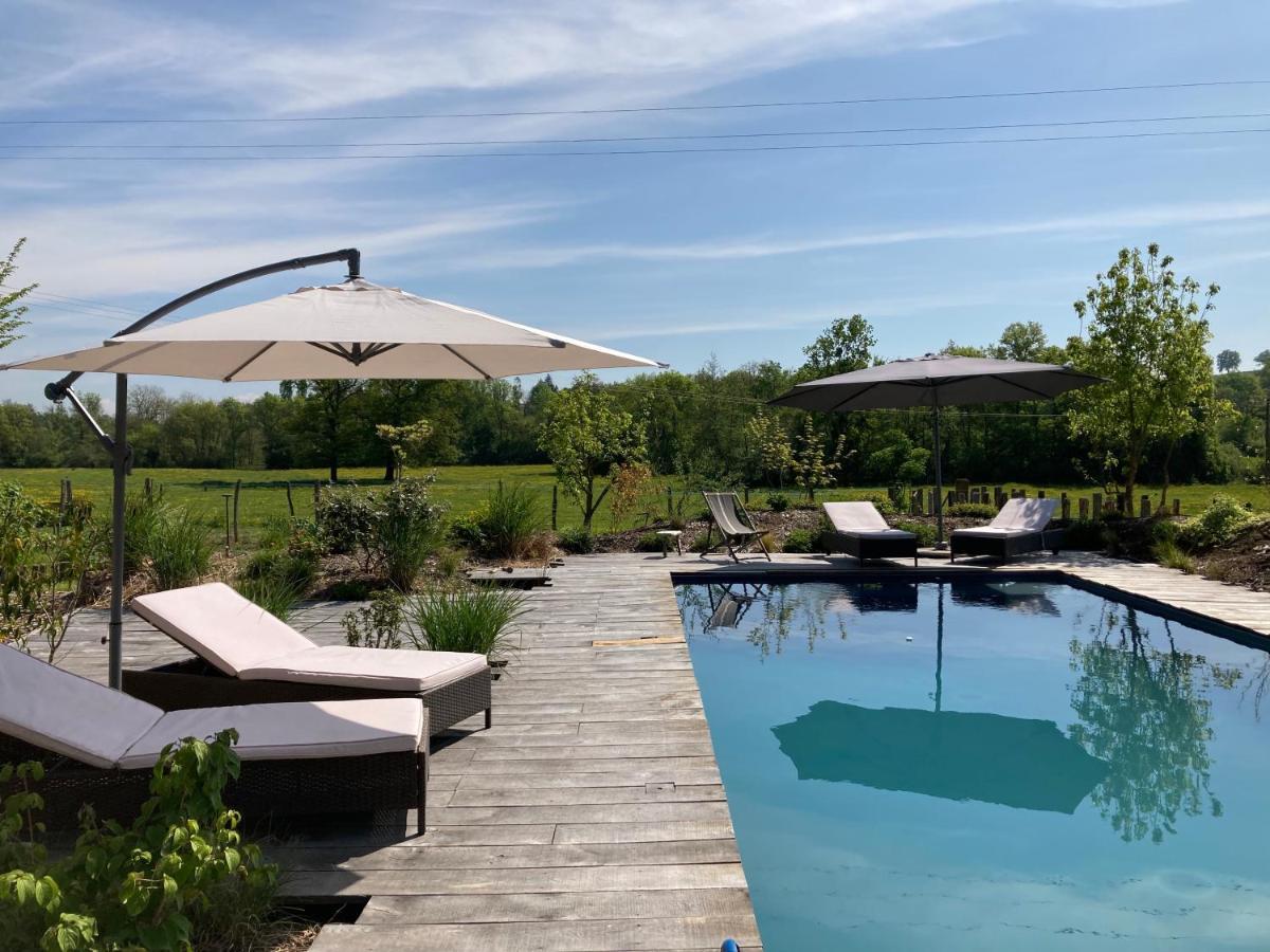 Les Jardins Des Soussilanges Bed & Breakfast Ceron ภายนอก รูปภาพ
