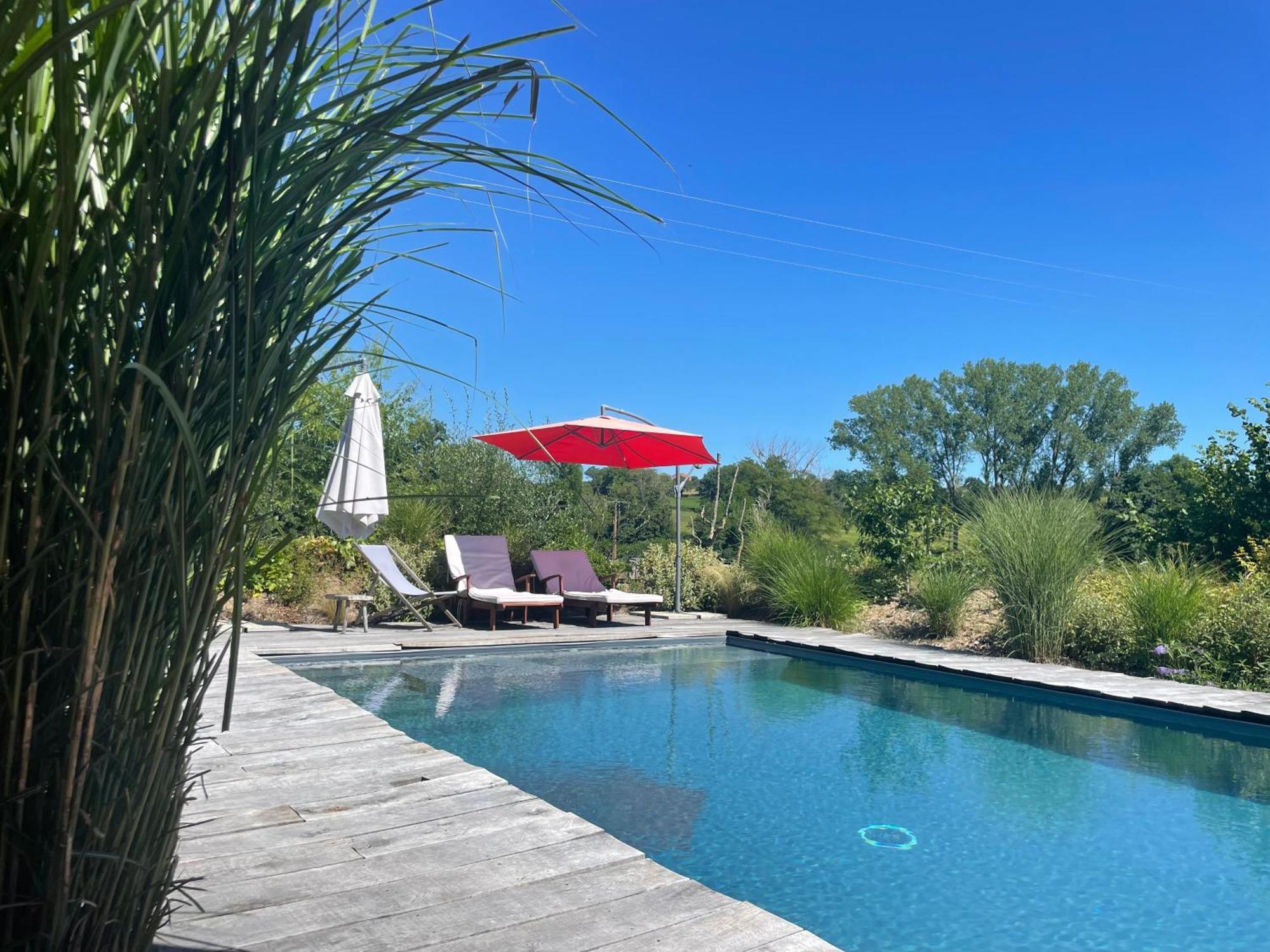 Les Jardins Des Soussilanges Bed & Breakfast Ceron ภายนอก รูปภาพ
