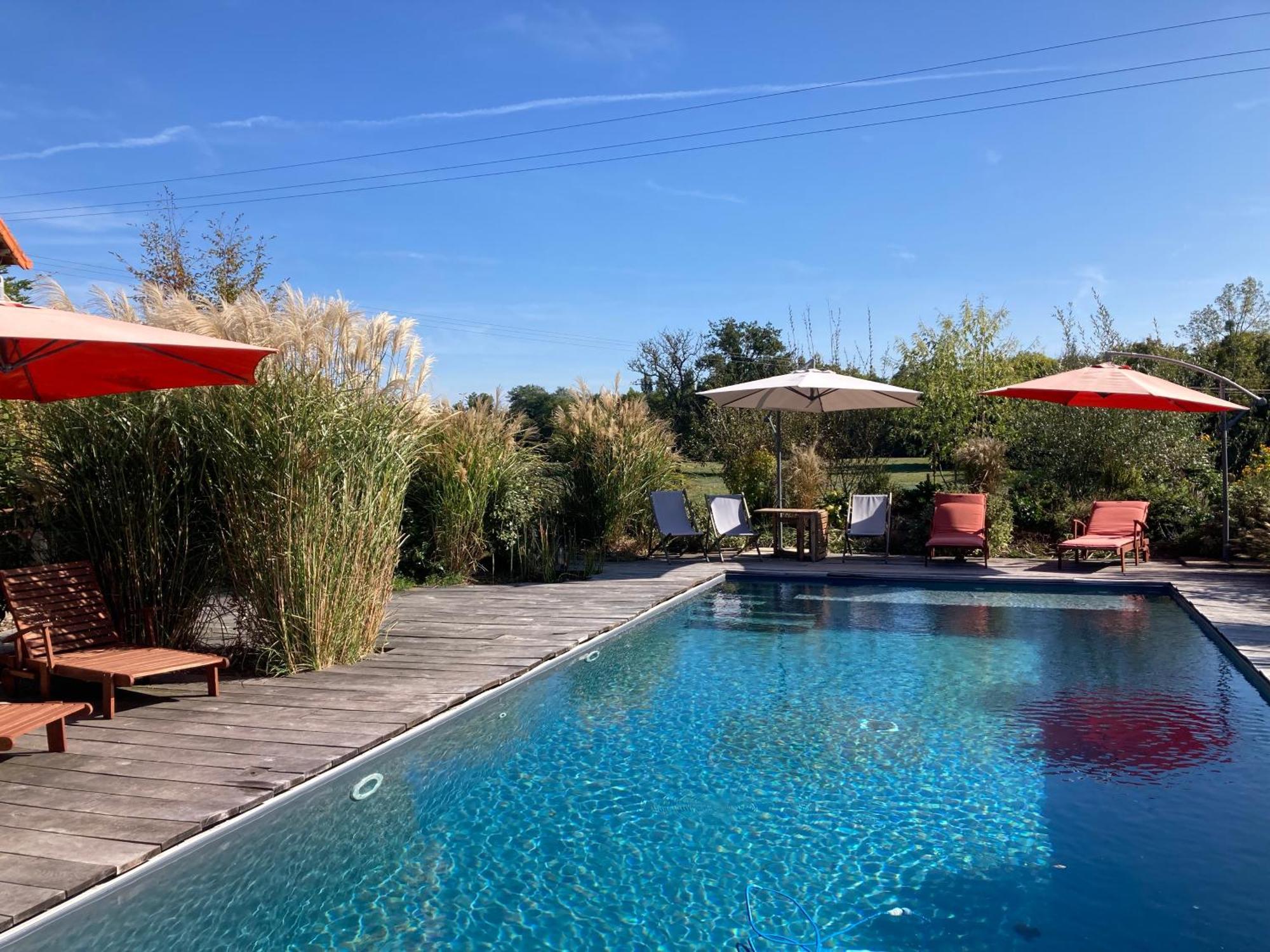Les Jardins Des Soussilanges Bed & Breakfast Ceron ภายนอก รูปภาพ