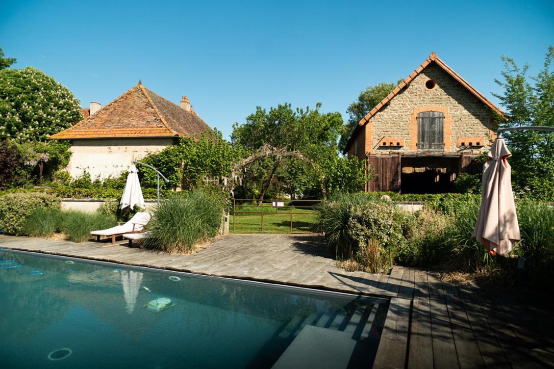 Les Jardins Des Soussilanges Bed & Breakfast Ceron ภายนอก รูปภาพ